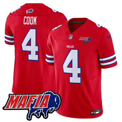 Men's Buffalo Bills 2025 Bills Mafia Patch Vapor Limited Jersey - All Stitched