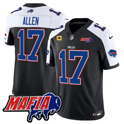 Men's Buffalo Bills 2025 Bills Mafia Patch Vapor Limited Jersey - All Stitched