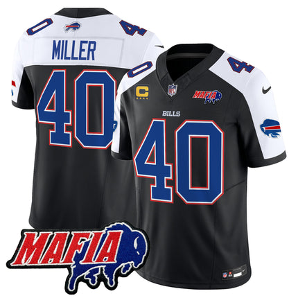 Men's Buffalo Bills 2025 Bills Mafia Patch Vapor Limited Jersey - All Stitched