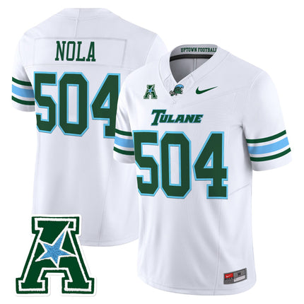 Men's Tulane Green Wave 2025 Vapor Limited Jersey - All Stitched