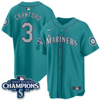 Teal / J.P. Crawford - 3 / S