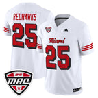 White / #25 RedHawks / S