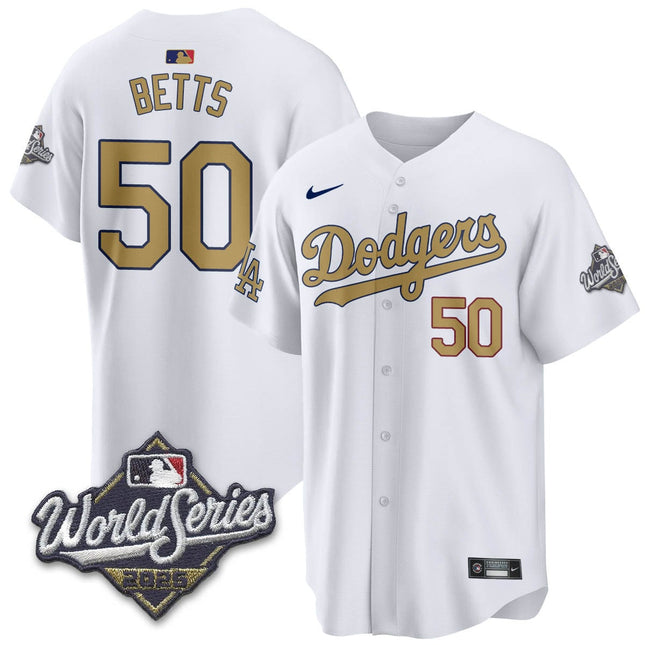 Los Angeles Dodgers 2025 World Series Jersey - All Stitched