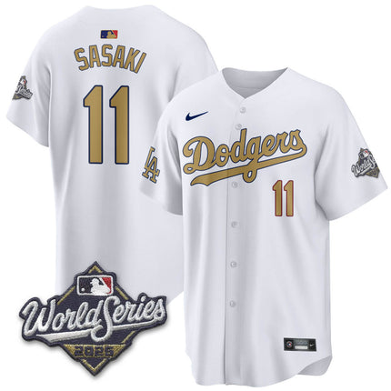 Los Angeles Dodgers 2025 World Series Jersey - All Stitched