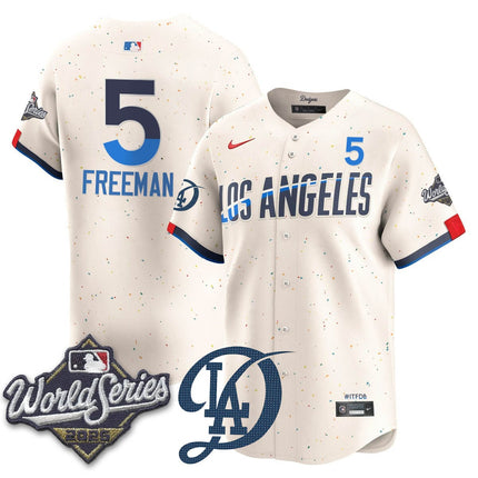 Los Angeles Dodgers 2025 World Series Jersey - All Stitched