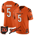 Orange / Tee Higgins - 5 / S