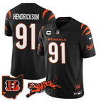 Black / Trey Hendrickson - 91 / S