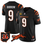 Black / Joe Burrow - 9 / S