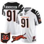 White Alternate / Trey Hendrickson - 91 / S