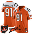 Orange Alternate / Trey Hendrickson - 91 / S