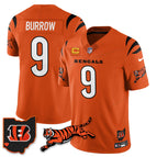 Orange / Joe Burrow - 9 / S