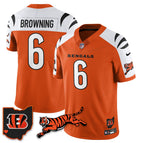 Orange Alternate / Jake Browning - 6 / S