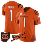 Orange / Ja'Marr Chase - 1 / S