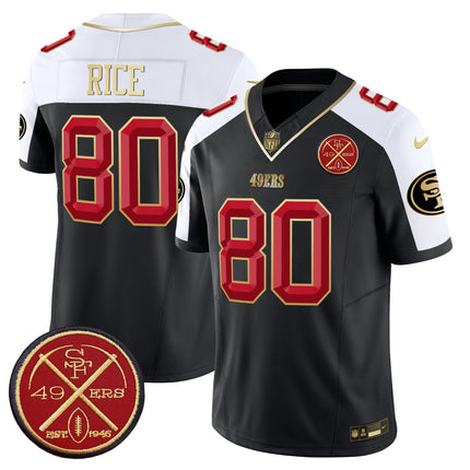 Men's 49ers Est.1946 Patch Vapor Limited Jersey V2 - All Stitched