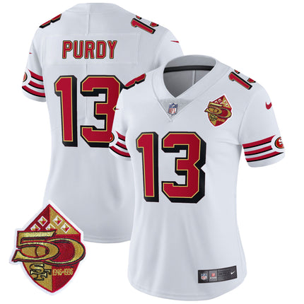 Women's 49ers 1996 Throwback Vapor Limited Jersey - All Stitched