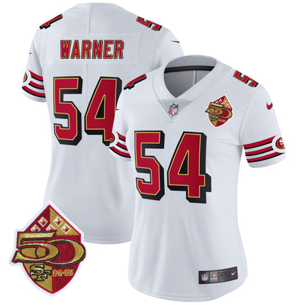 Women's 49ers 1996 Throwback Vapor Limited Jersey - All Stitched