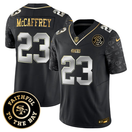 Men's 49ers Pattern Style Vapor Limited Jersey - All Stitched