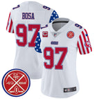 White / Nick Bosa / S