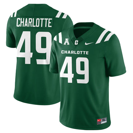 Men's Charlotte 49ers Football 2025 Vapor Limited Jersey - All Stitched