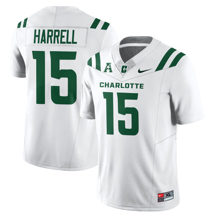 Men's Charlotte 49ers Football 2025 Vapor Limited Jersey - All Stitched