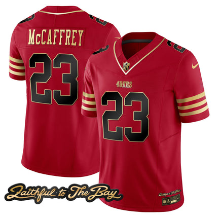 Men's 49ers Faithful To The Bay Patch Vapor Limited Jersey V3 - All Stitched