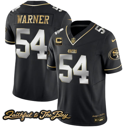 Men's 49ers Faithful To The Bay Patch Vapor Limited Jersey V3 - All Stitched