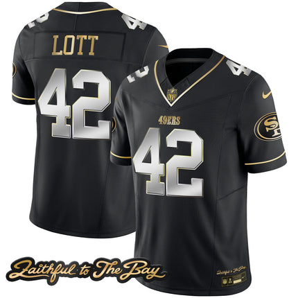 Men's 49ers Faithful To The Bay Patch Vapor Limited Jersey V3 - All Stitched