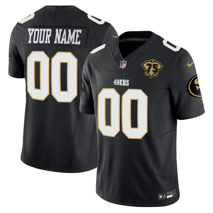 49ers Special Vapor Limited Custom Jersey - All Stitched