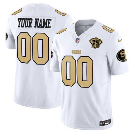 49ers Special Vapor Limited Custom Jersey - All Stitched