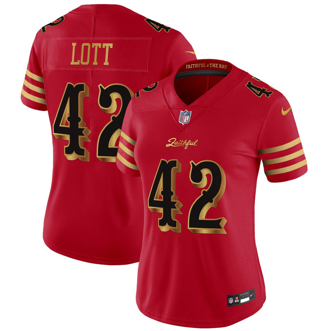 Women's San Francisco 49ers 2025 “Rivalries” Vapor Limited Jersey - All Stitched
