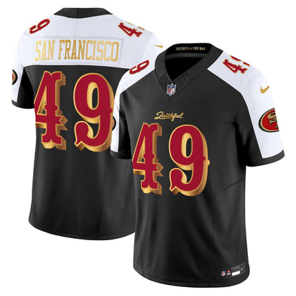 Men's San Francisco 49ers 2025 “Rivalries” Vapor Limited Jersey V2 - All Stitched