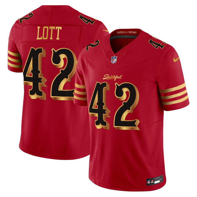 Men's San Francisco 49ers 2025 “Rivalries” Vapor Limited Jersey V2 - All Stitched