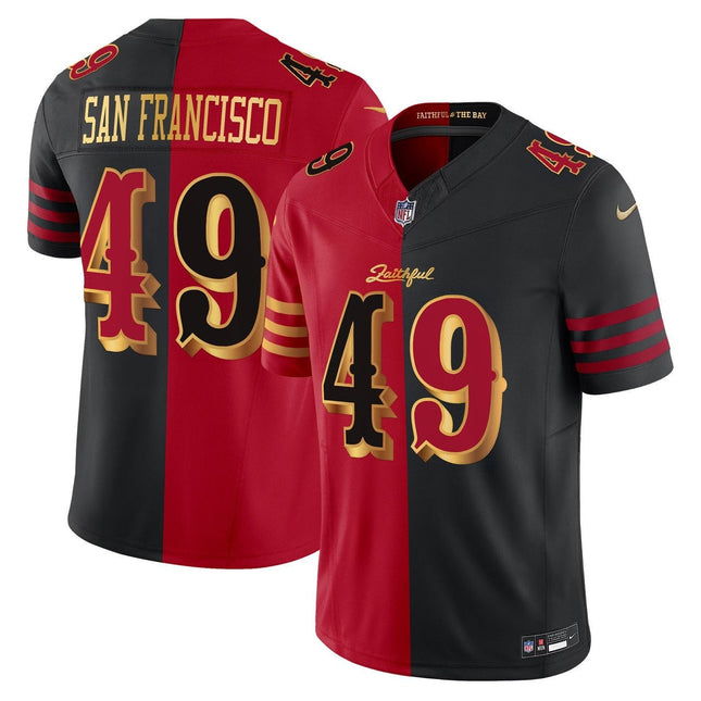 Men's San Francisco 49ers 2025 “Rivalries” Vapor Limited Jersey V2 - All Stitched