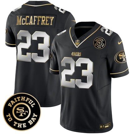 Men's 49ers Faithful To The Bay Patch Vapor Limited Jersey - All Stitched