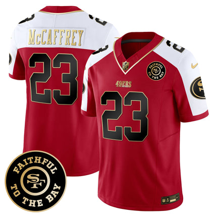Men's 49ers Faithful To The Bay Patch Vapor Limited Jersey - All Stitched