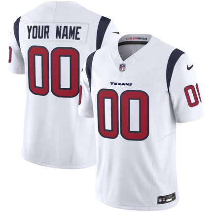 Houston Texans Color Rush Legend Vapor Custom Jersey - All Stitched