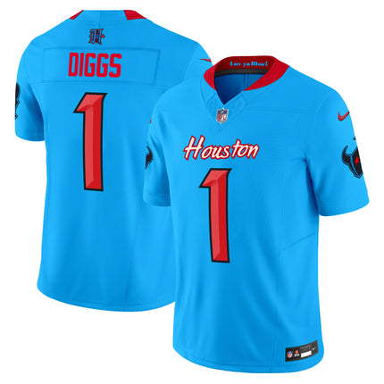 Men's Houston Texans 2024 Vapor Limited Jersey V4 - All Stitched