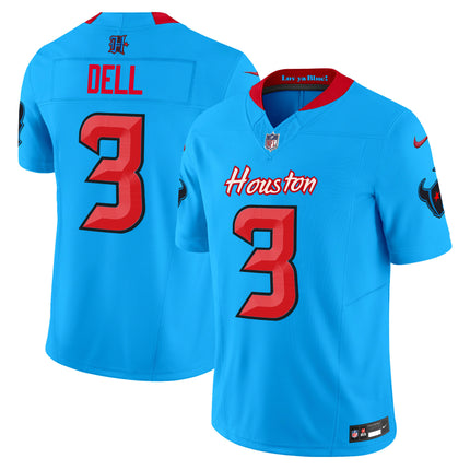 Men's Houston Texans 2024 Vapor Limited Jersey V4 - All Stitched
