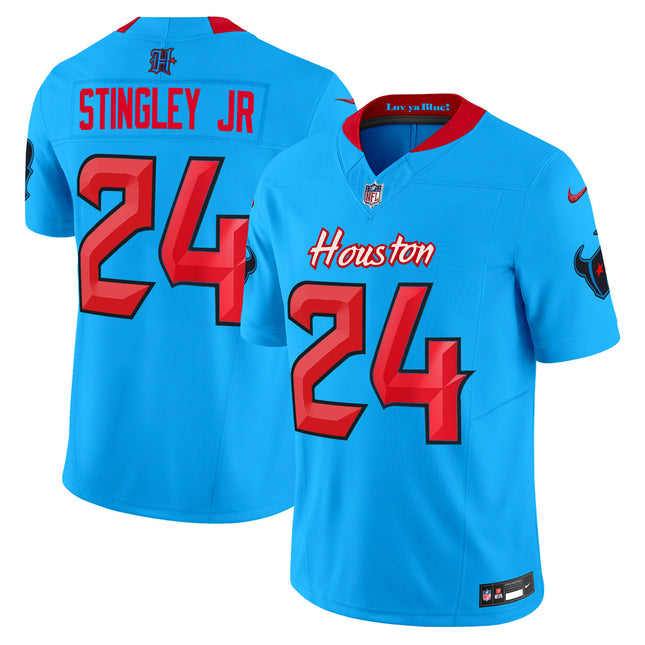 Men's Houston Texans 2024 Vapor Limited Jersey V4 - All Stitched
