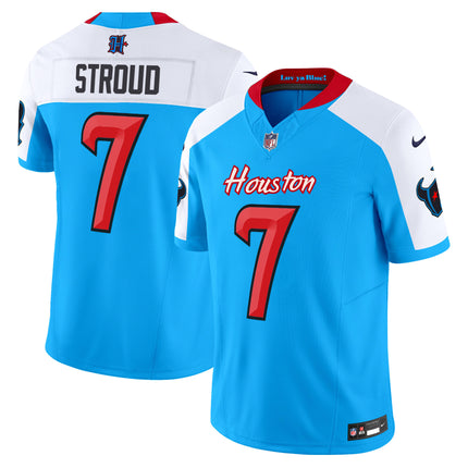 Men's Houston Texans 2024 Vapor Limited Jersey V4 - All Stitched