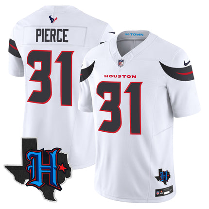 Men's Houston Texans 2025 Texas Patch Vapor Limited Jersey - All Stitched