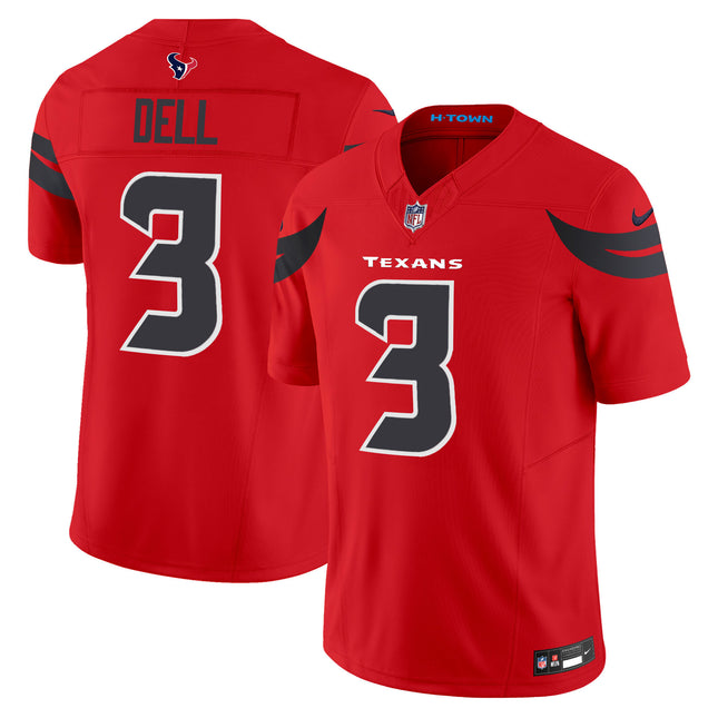 Men's Houston Texans 2024 Vapor Limited Jersey - All Stitched