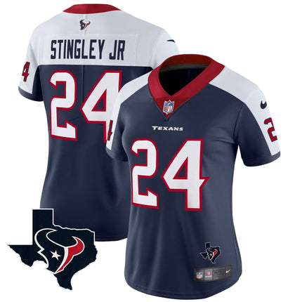 Women's Houston Texans Vapor Limited Jersey - All Stitched