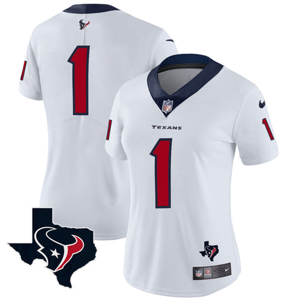 Women's Houston Texans Vapor Limited Jersey - All Stitched