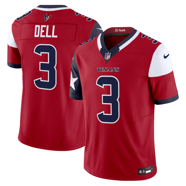Men's Houston Texans 2024 Vapor Limited Jersey V5 - All Stitched