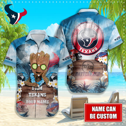 Houston Texans NFL-Hawaiian shirt custom Q-48112