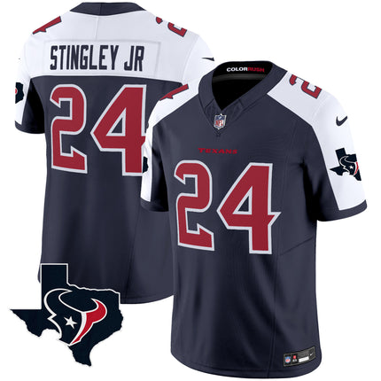 Men's Houston Texans Color Rush Legend Vapor Jersey V2 - All Stitched