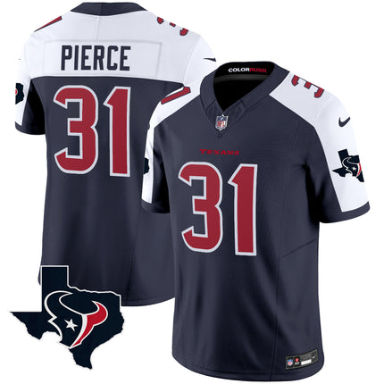 Men's Houston Texans Color Rush Legend Vapor Jersey V2 - All Stitched