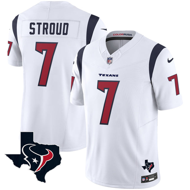 Men's Houston Texans Color Rush Legend Vapor Jersey V2 - All Stitched