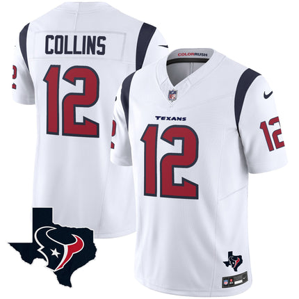 Men's Houston Texans Color Rush Legend Vapor Jersey V2 - All Stitched